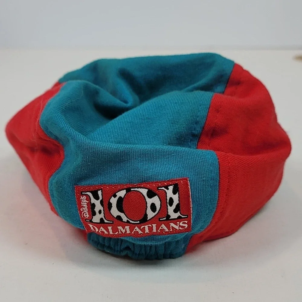Disney Store 101 Dalmatians Baby Hat 6-12M Vintage Colorblock Wanna Play Cap